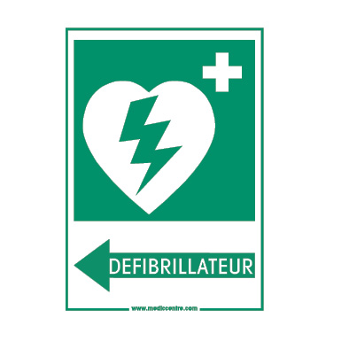 Vinyle adhésif - flèche gauche