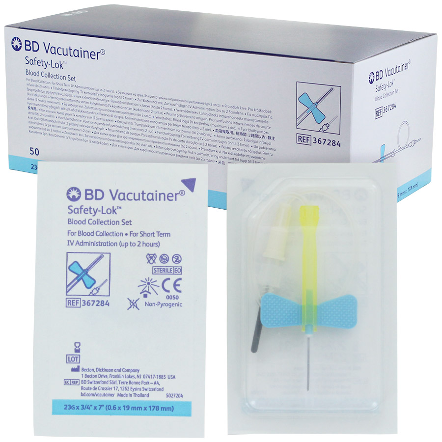 Unité de prélèvement securisé BD Vacutainer® Safety-lok™
