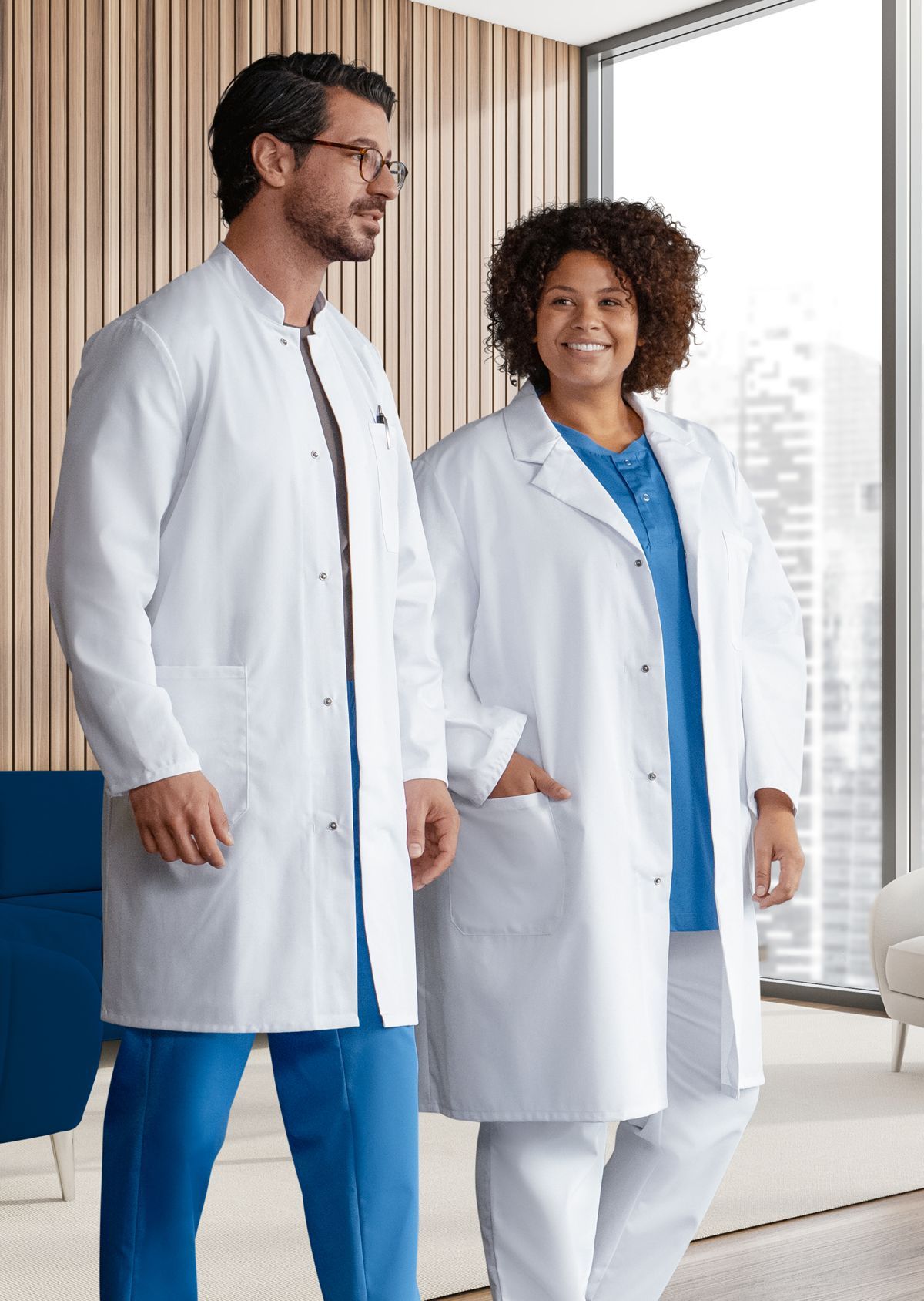 Blouse coton unisexe