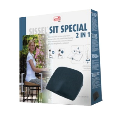Coussin coccyx SISSEL® SPECIAL SIT 2 in 1