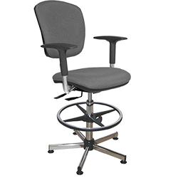 Chaise ASYNCHRONE HAUTE SUR PATINS