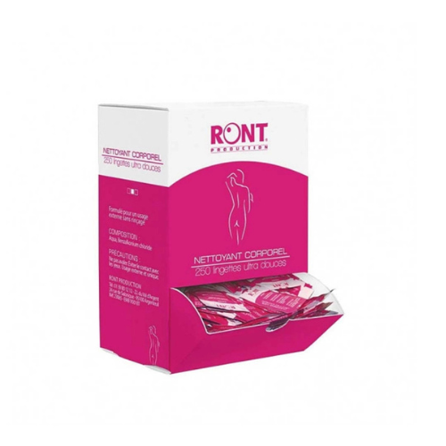 Lingettes imprégnées nettoyante corporelle RONT