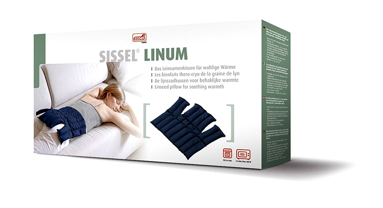 Compresse thermique graine de lin