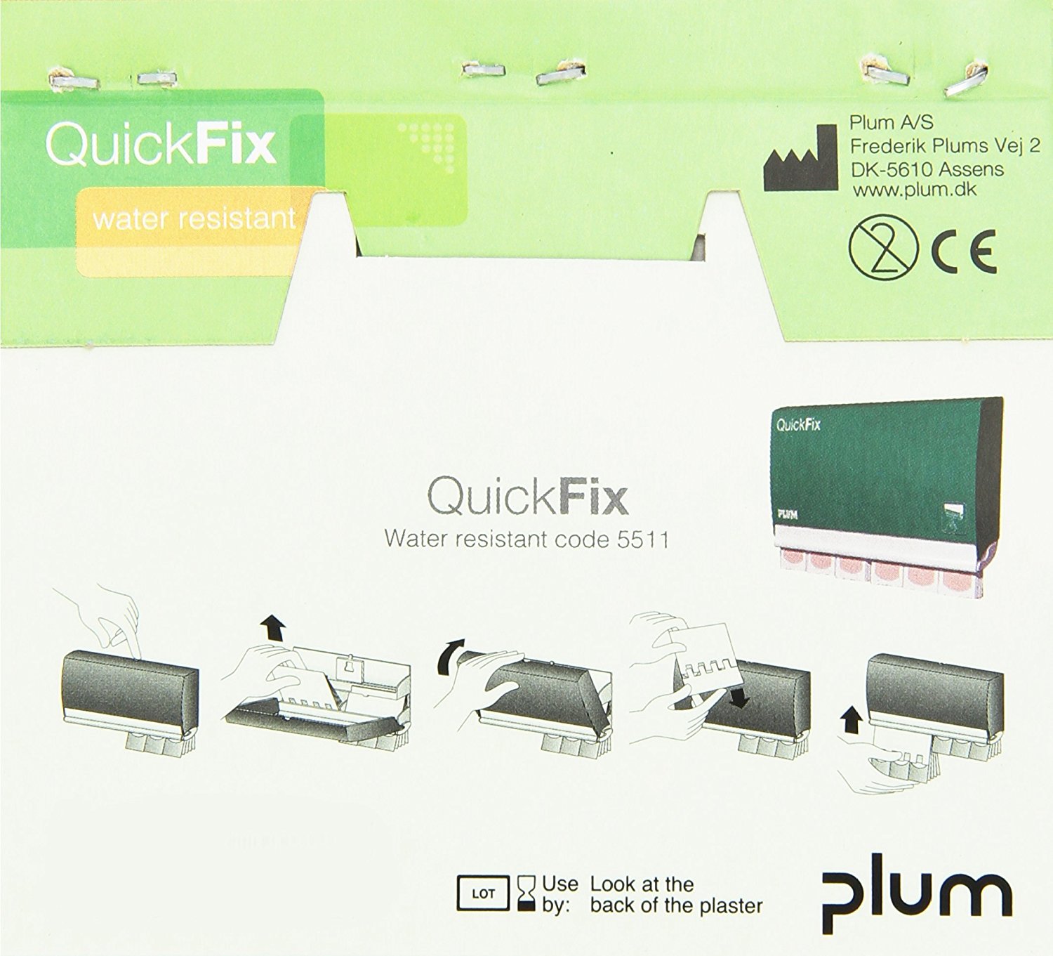 Recharge de pansements imperméables Quickfix