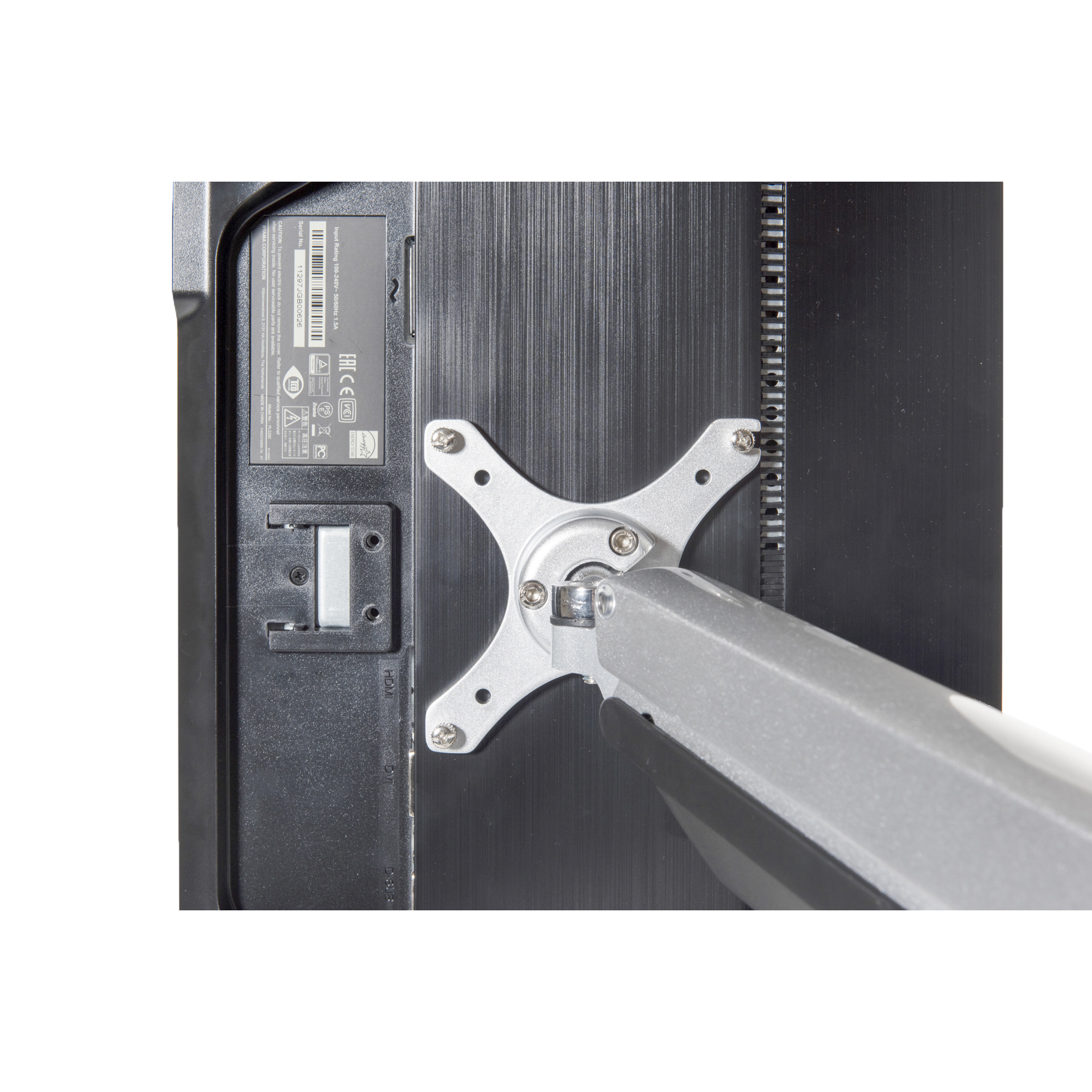 Bras simple porte-écran plat SMART OFFICE
