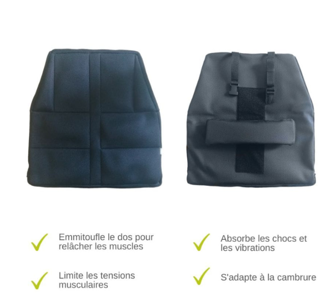 Dossier lombaire - ERGOBACK Véhicule
