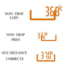 Thermomètre infrarouge VIOSIOFOCUS® SMART