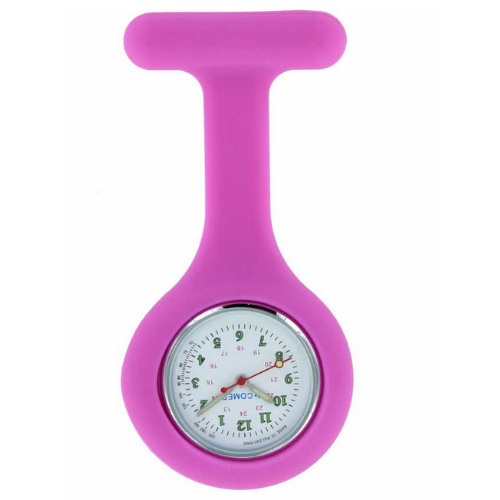 Montre d'infirmier/infirmière en silicone