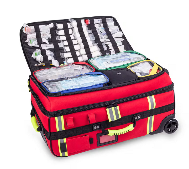 Sac d'urgence oxygène à roulettes EMERAIR'S TROLLEY