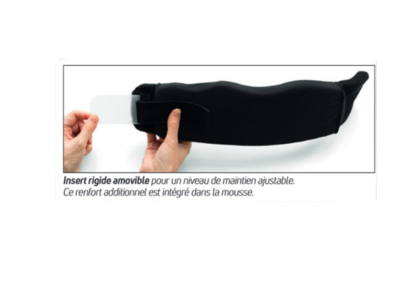 Collier anatomique cervical C2 Evolutif semi rigide H-9.5 cm