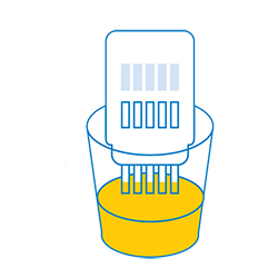 Test urinaire Drug-screen® 4 paramètres- NAL VON MINDEN