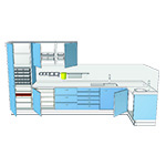 Aménagement salle de soins