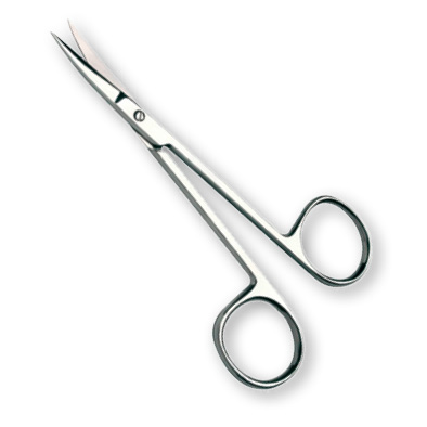 Ciseaux d'iridectomie fins et pointus
