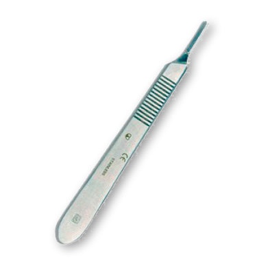 Manche de bistouris inox