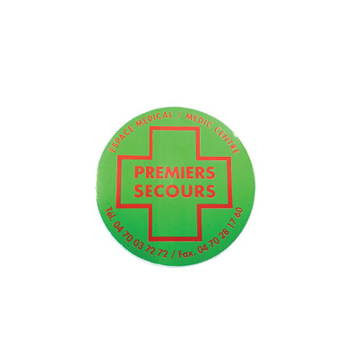 Vinyle adhésif - premiers secours