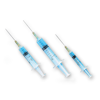 Seringues 3 pièces montée tuberculine Terumo