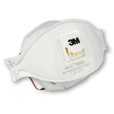 Masque anti-poussières FFP3
