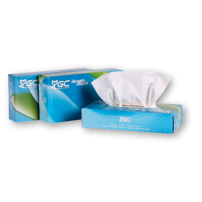 Mouchoirs blancs distributeur