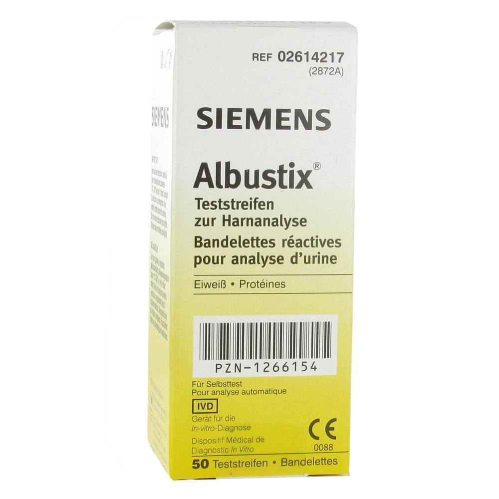 Bandelettes réactives Albustix®