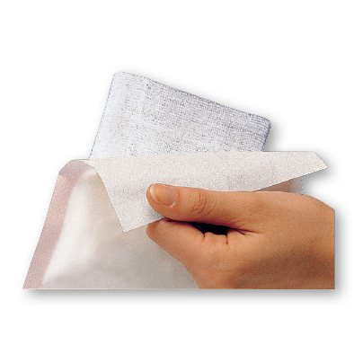 Compresses stériles non tissées