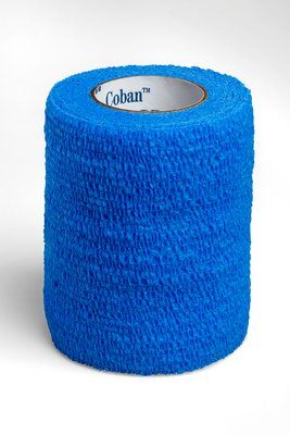 Bande cohésive 3M™ Coban™ bleue