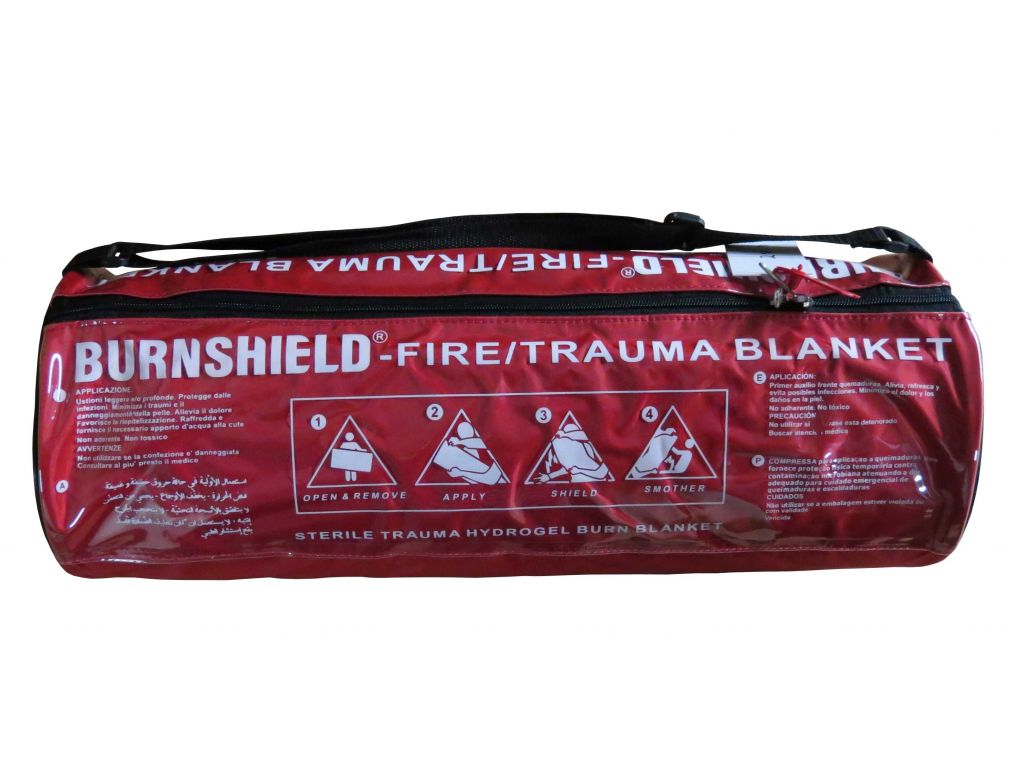 Couverture hydrogel BURNSHIELD® en sac