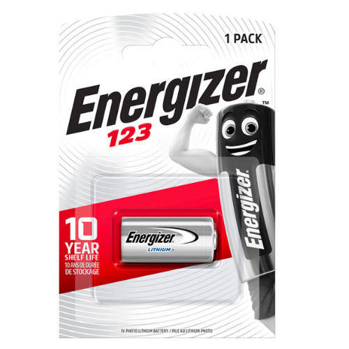 Pile ronde lithium 3V CR123A