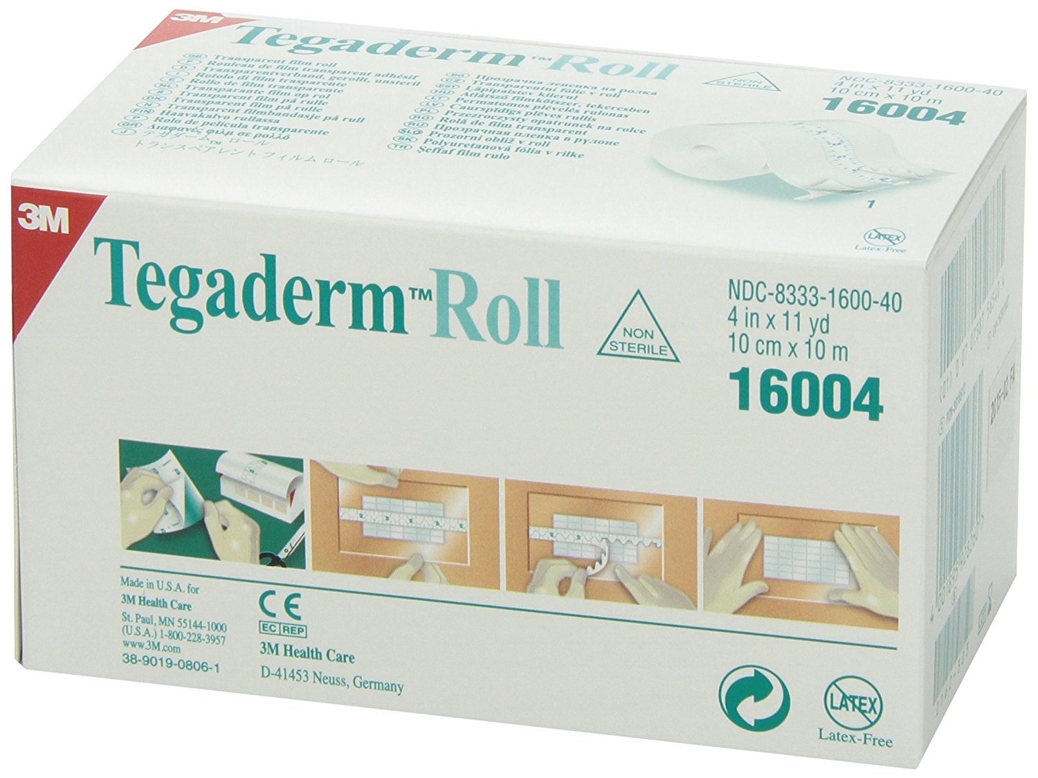 Pansement transparent 3M™ Tegaderm™ Roll