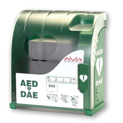 Armoire extérieur AIVIA 200-défibrillateur-alarme/chauffage