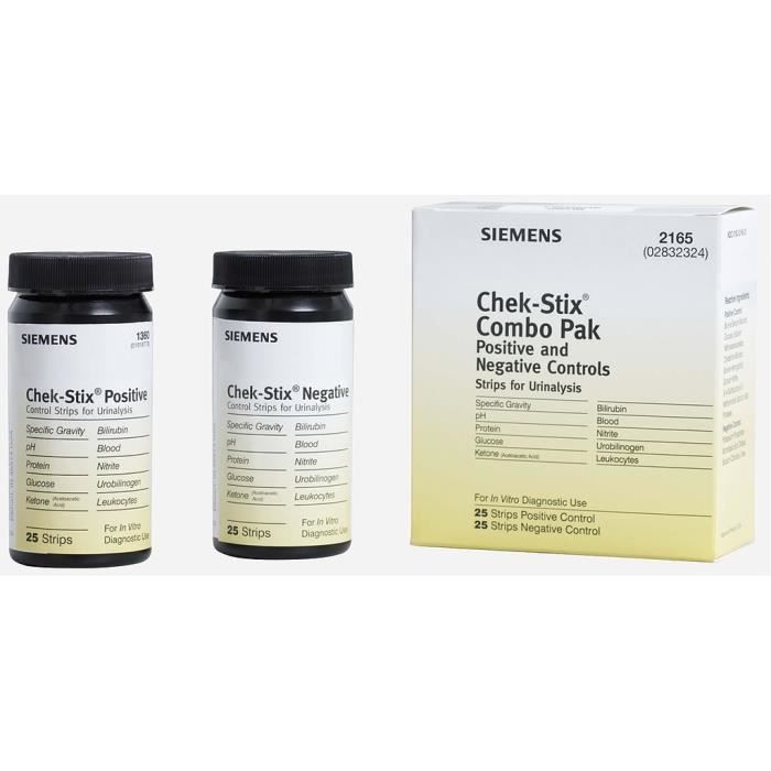 Bandelettes contrôle Chek-Stix® Combo Pak Clinitek Status®