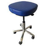 Tabouret à roulettes commande manuelle