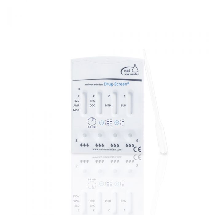 Test urinaire Drug-screen® 7 paramètres- NAL VON MINDEN