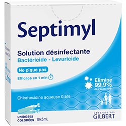 Chlorhexidine aqueuse unidose 0.5%