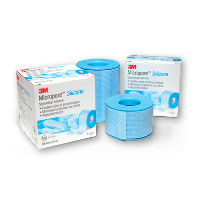 Sparadrap Micropore™ silicone