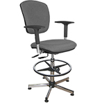 Chaise ASYNCHRONE HAUTE SUR PATINS