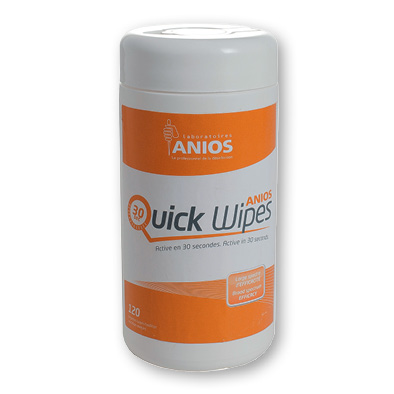 Lingettes désinfectantes Quick Wipes - ANIOS
