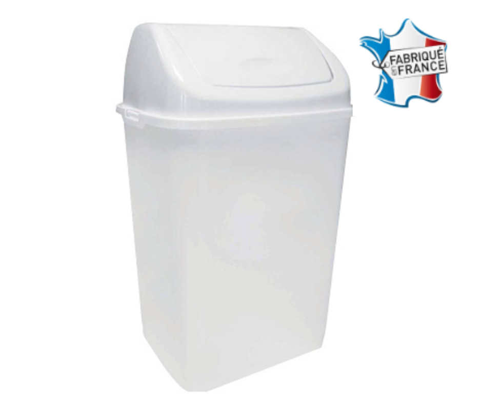 Poubelle à couvercle basculant - ROSSIGNOL