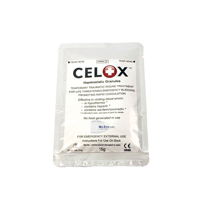 Granules hémostatiques CELOX