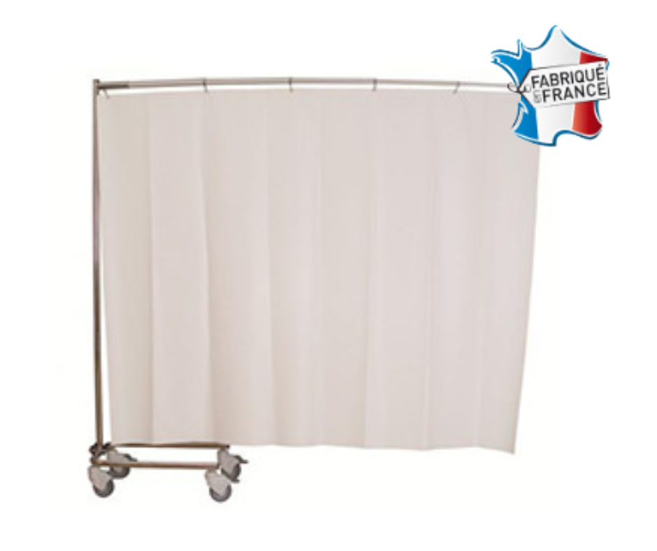Paravent mobile sur roulettes
