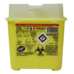 Collecteur d'aiguilles (0.6 L à 10 L)