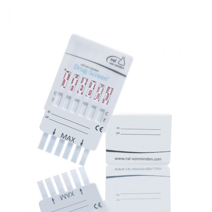 Test urinaire Drug-screen® 12 paramètres - NAL VON MINDEN