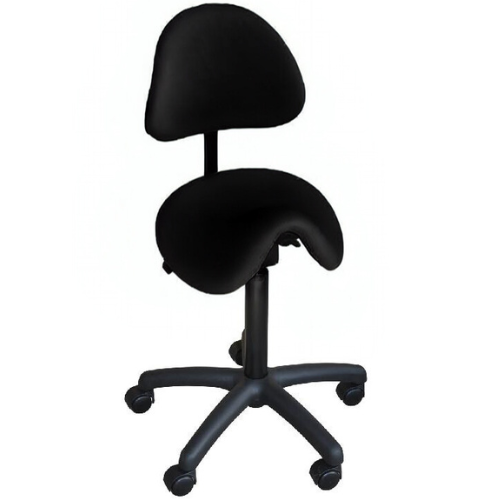 Tabouret selle avec dossier