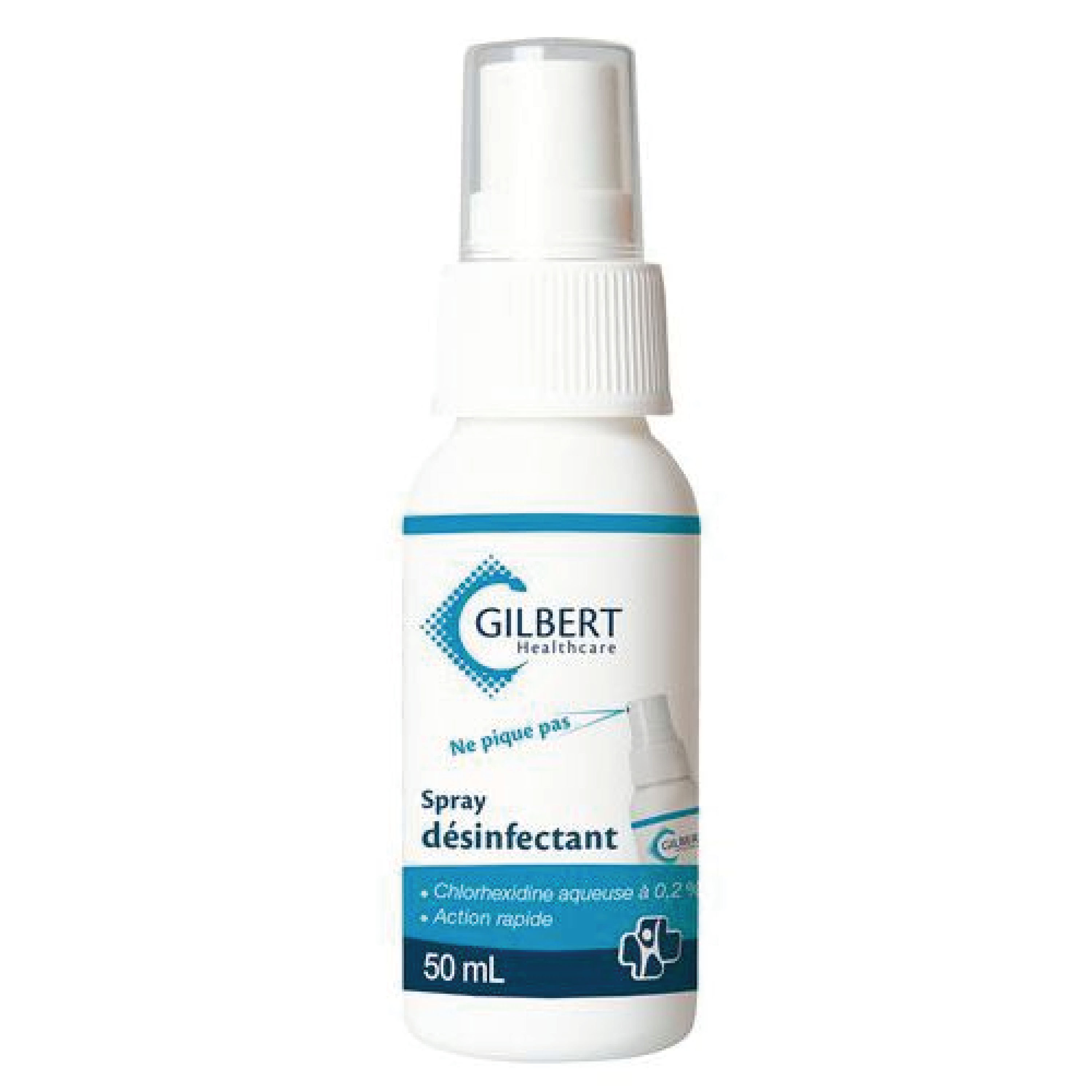 Désinfectant chlorhexidine 0.5% spray 50 ml