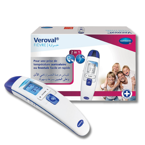 Thermomètre frontal/auriculaire VEROVAL® fièvre