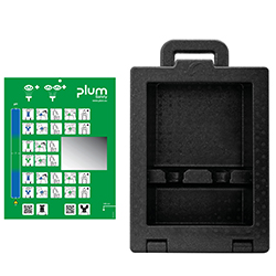 Coffret lave-œil vide PLUM