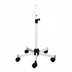 Pied roulant téléscopique lampe CARLA