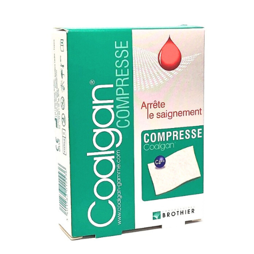 Compresses hémostatiques COALGAN