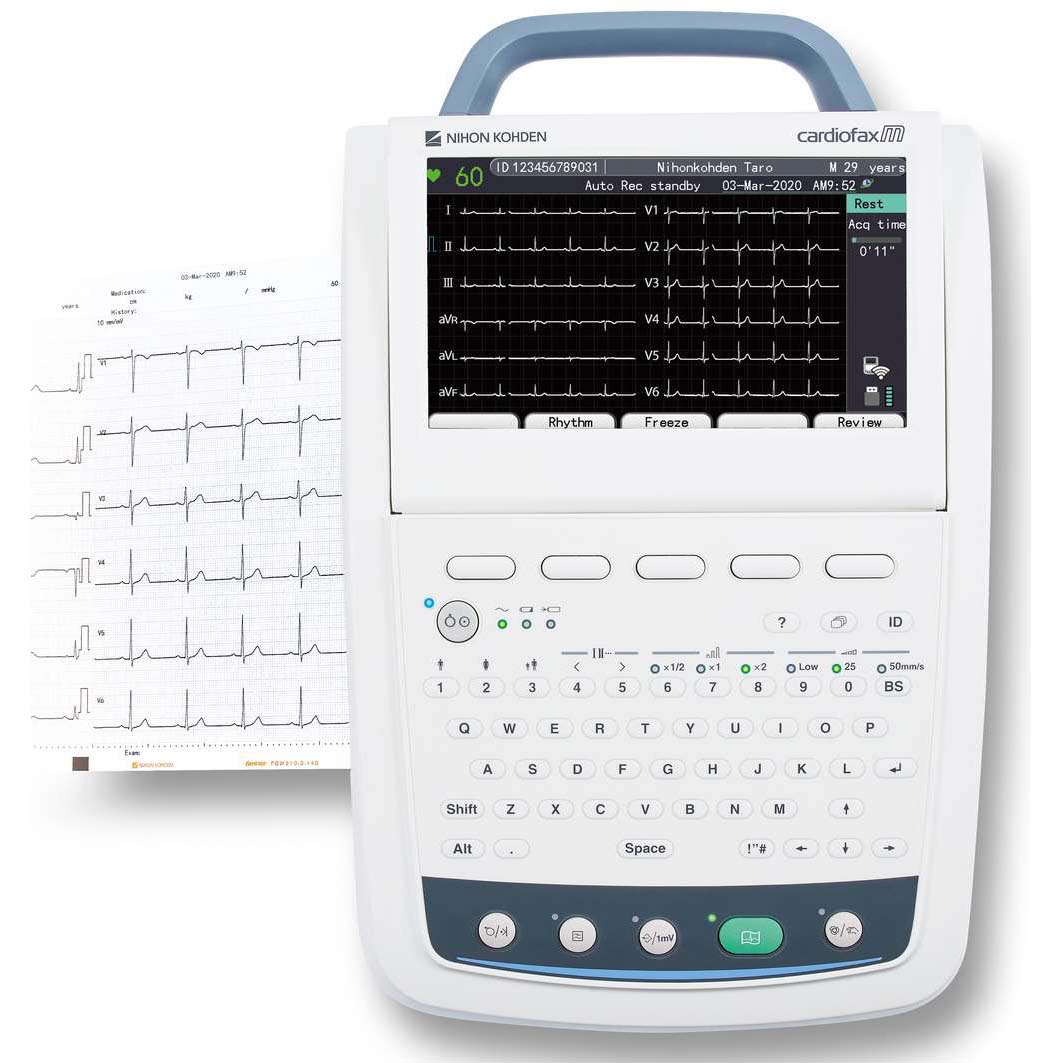 ECG 12 pistes - CARDIOFAX M 3350