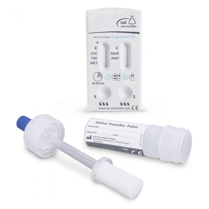 Test drogues SALIVA Drug-screen® 5 paramètres