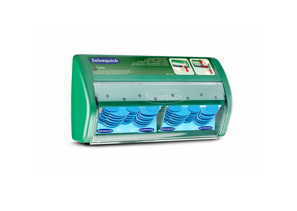 Distributeur de pansements bleus détectables Salvequick